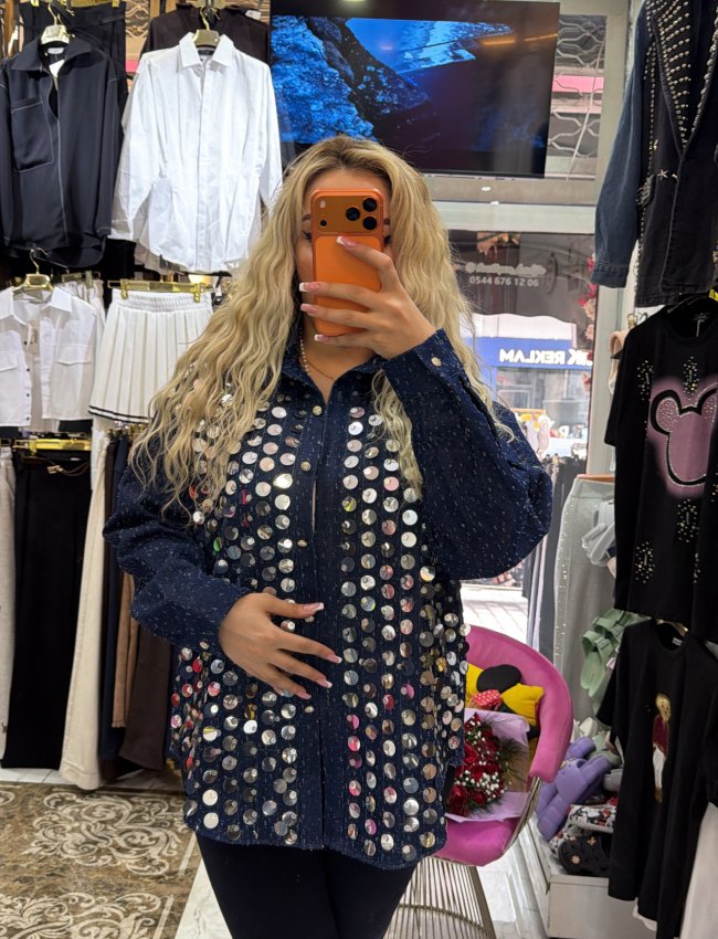 Balik Pullu Tasarim ceket