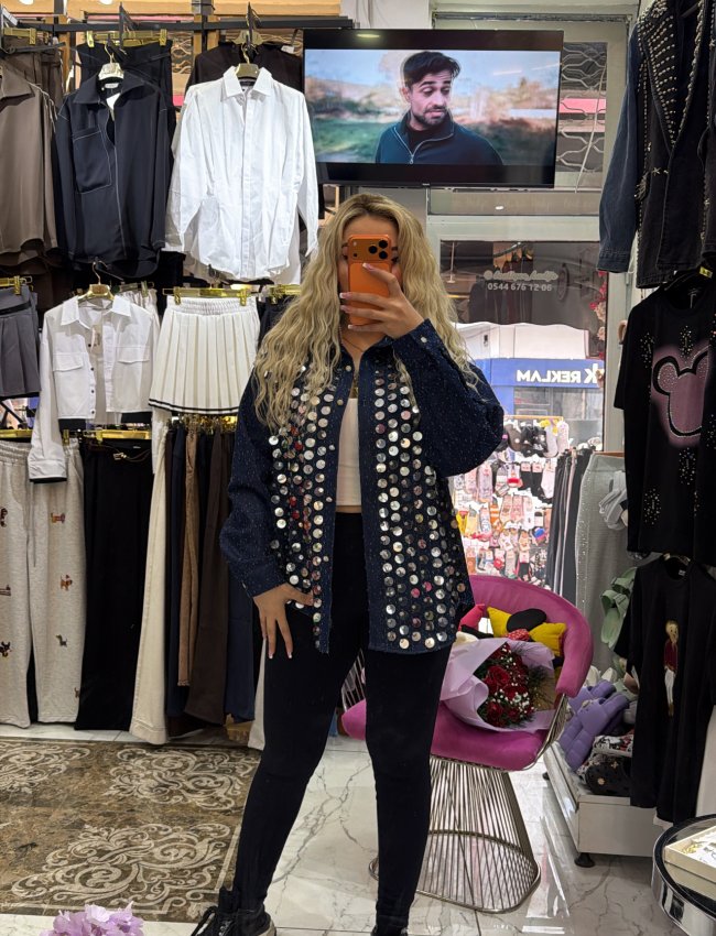 Balik Pullu Tasarim ceket