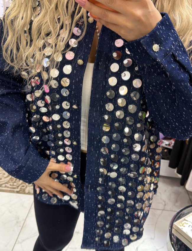 Balik Pullu Tasarim ceket