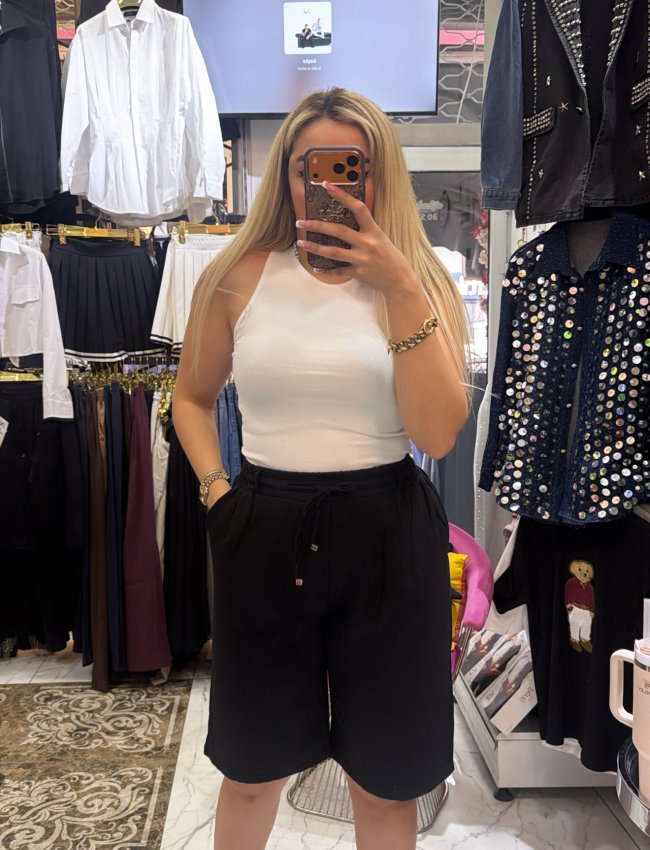 Müslüm Kumaş Unisex Şort