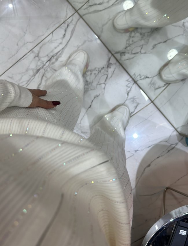 Taşlı Triko Takım