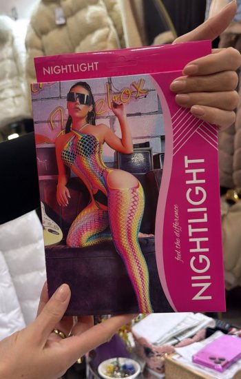 Renkli Fantezi corabı